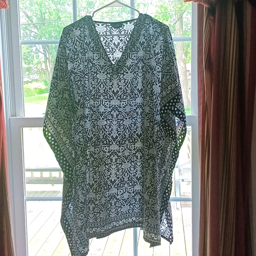 GOOD TIMES. ...poly coverup/ top